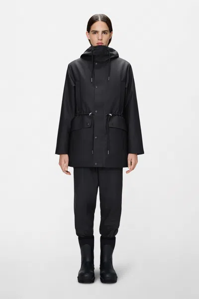 Rains Nome String W Parka In Black