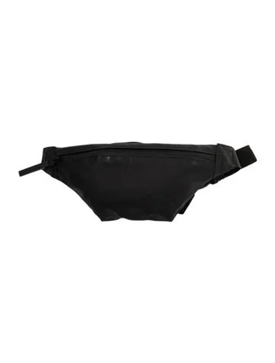 Pre-owned Rains Nylon Belt Bag In Black