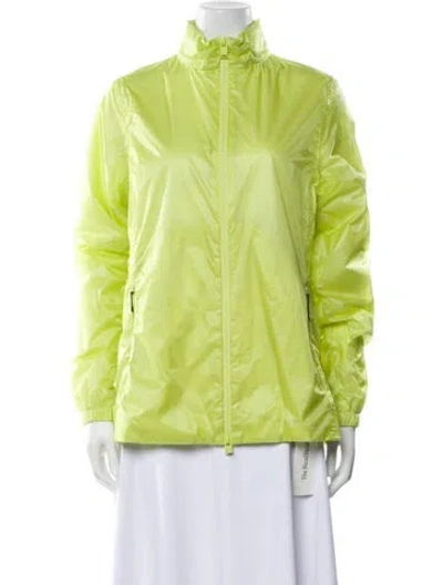 Pre-owned Rains Nylon Jacket W/ Tags In Green
