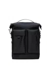 Rains Otaru Pocket Backpack In Black