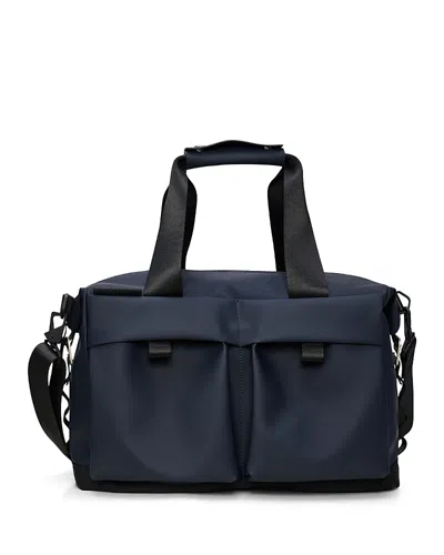 Rains Otaru Small Weekend Bag In Blue