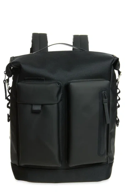 Rains Otaru Waterproof Backpack In Black