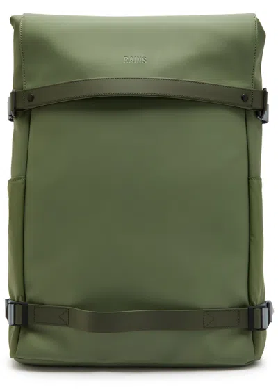 Rains Otg Waterproof Backpack In Green