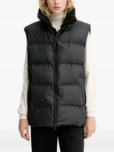 Rains Padded Gilet In Blue