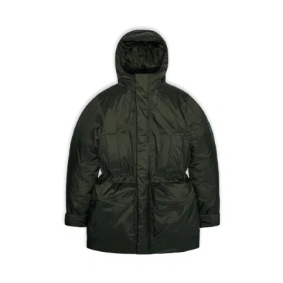 Rains Glacial Parka In Green