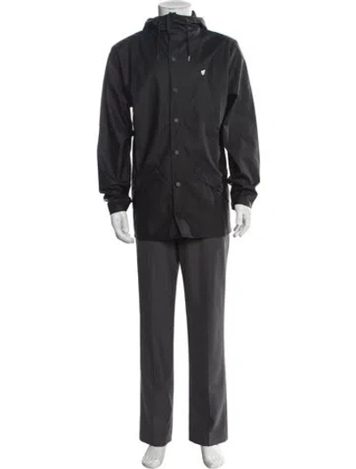 Pre-owned Rains Parka W/ Tags In Gray