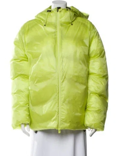 Pre-owned Rains Parka W/ Tags In Green