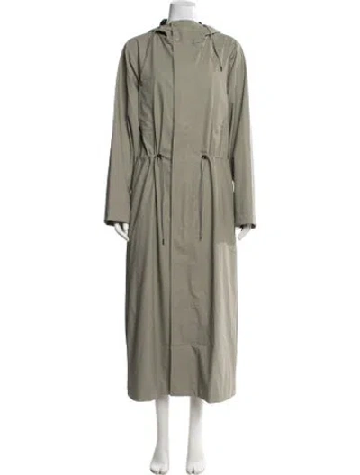 Pre-owned Rains Parka W/ Tags In Green