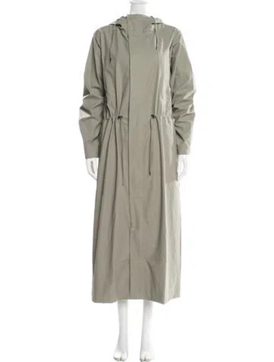 Pre-owned Rains Parka W/ Tags In Green
