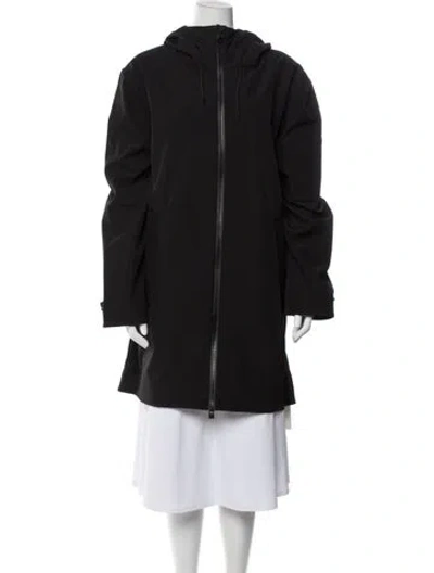 Pre-owned Rains Performance Coat W/ Tags In Black