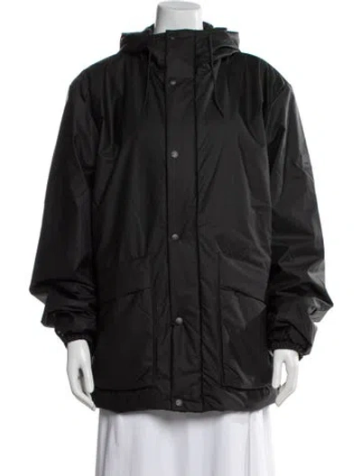 Pre-owned Rains Performance Coat W/ Tags In Black