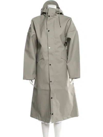 Pre-owned Rains Performance Coat W/ Tags In Gray