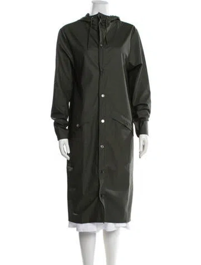 Pre-owned Rains Performance Coat W/ Tags In Gray