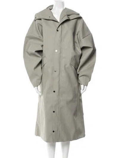 Pre-owned Rains Performance Coat W/ Tags In Gray