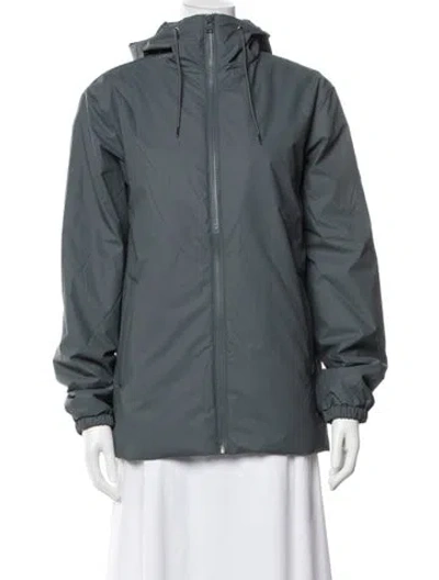 Pre-owned Rains Performance Jacket W/ Tags In Gray