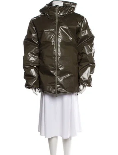 Pre-owned Rains Performance Jacket W/ Tags In Green