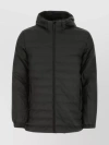 RAINS POLYESTER HOODED JACKET WITH PADDED TEXTURE