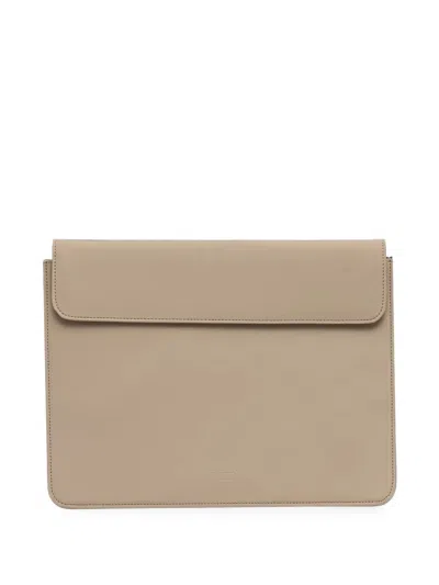 Rains Portfolio Laptop Bag In Neutral