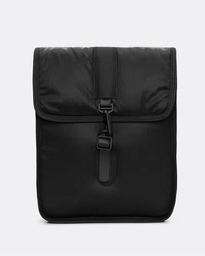 Rains Puffed Backpack Micro In Black
