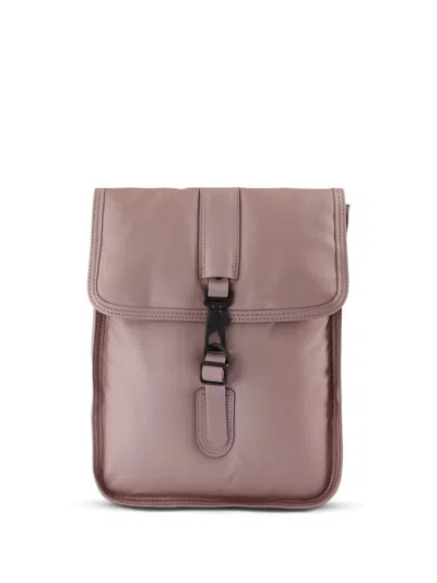 Rains Puffed Backpack In Pink