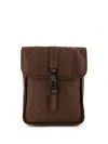 Rains Puffed Micro W3 Backpack In Brown