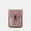 Rains Puffed Micro W3 Backpack In Pink