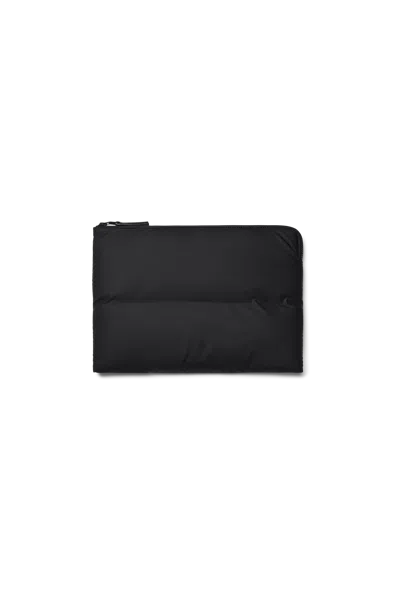 Rains Puffer Laptop Cover 13"/14" In Black