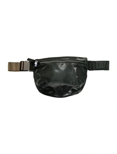 Pre-owned Rains Pvc Belt Bag W/ Tags In Grey