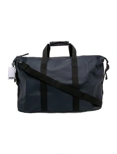 Pre-owned Rains Pvc Weekender Bag W/ Tags In Grey