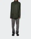 Rains Rain Jacket In Green In Green