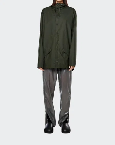 Rains Rain Jacket In Green