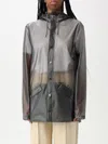 Rains Raincoat  Woman Color Charcoal In Charcoal