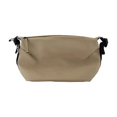 Rains Hilo Waterproof Wash Bag In Brown
