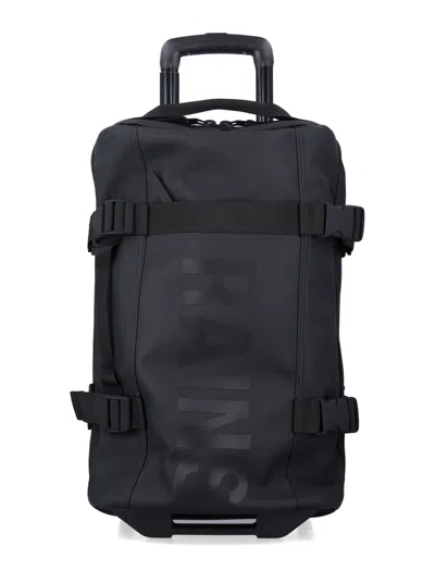 Rains Small Travel Waterproof Carry-on Luggage In Black