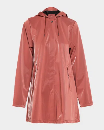 RAINS REFLECTIVE A-LINE RAIN JACKET