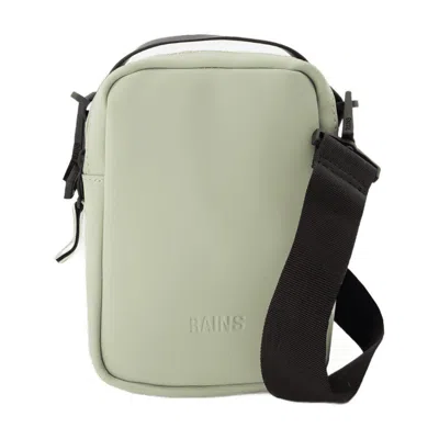 Rains Reporter Box Crossbody In Green