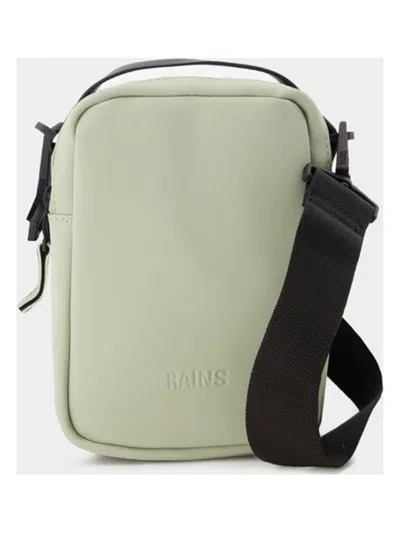Rains Reporter Box Crossbody In Green