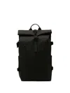 Rains Rolltop Backpack In Black