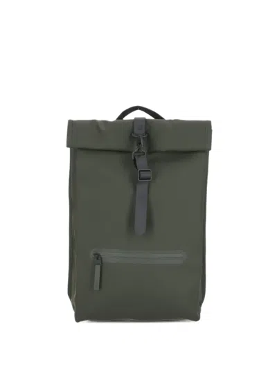 Rains Rolltop Backpack In Gray
