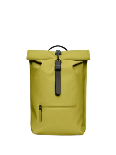 Rains Rolltop Backpack In Green