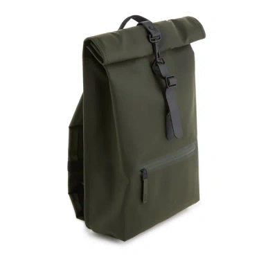 Rains Rolltop Backpack In Green