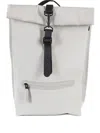 Rains Rolltop Backpack In Grey