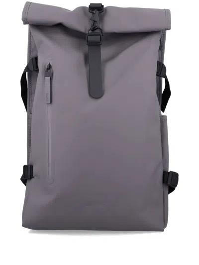 Rains Rolltop Backpack In Grey