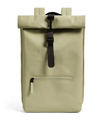 Rains Rolltop Backpack In Neutral