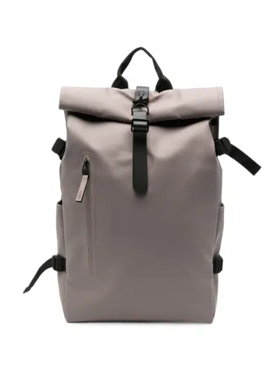 Rains Roll-top Backpack In Neutral