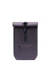 Rains Rolltop W3 Backpack In Purple