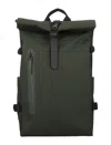 Rains Rolltop Backpack In Verde
