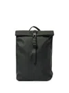 Rains Rolltop Mini Backpack In Black