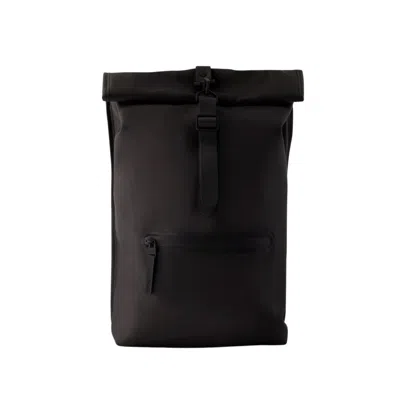 Rains Rolltop Rucksack Backpack - Synthetic - Black