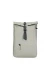 Rains Rolltop Rucksack Backpack In Green